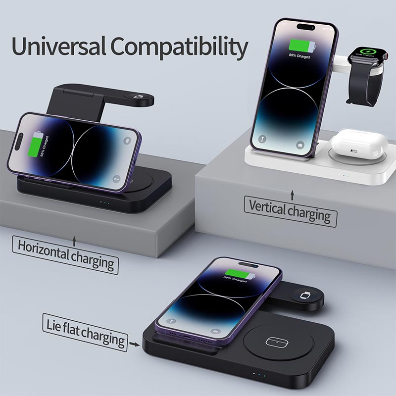 Watch 7 Smartwatch Iphone - Stazione di ricarica wireless pieghevole 4