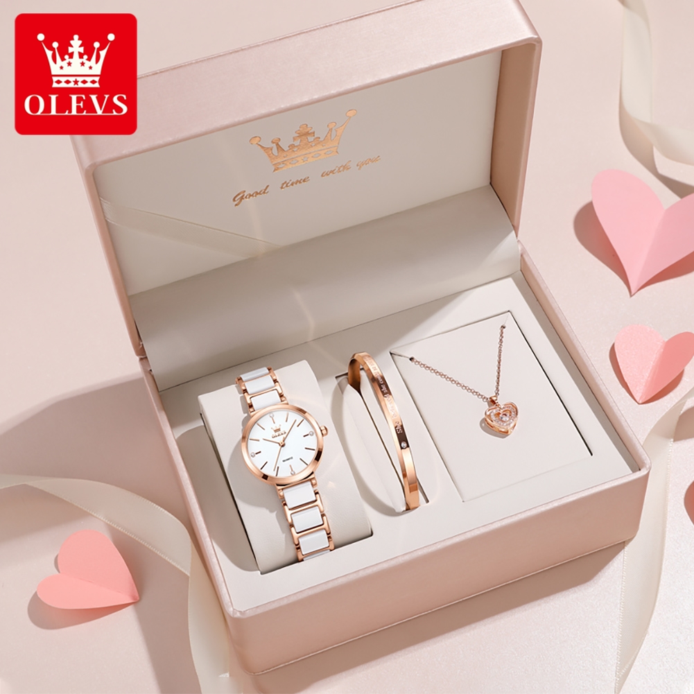 Ladies Fashion Watch - OLEVS Orologio da donna 5877 Orologio