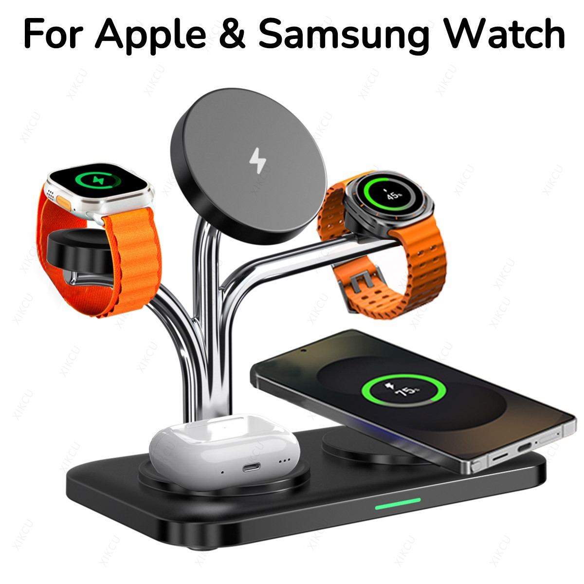 Smartwatch Phone Watches - Caricabatterie wireless magnetico 5 IN 1