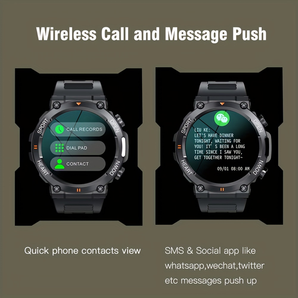 Orologio intelligente da uomo  - Smartwatch Iphone Watch For Men recensione e prezzo