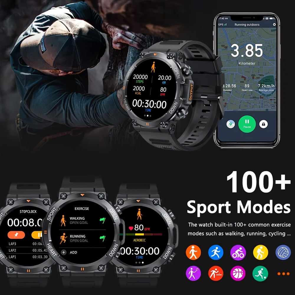 Orologio intelligente da uomo  - Smartwatch Iphone Watch For Men recensione e prezzo