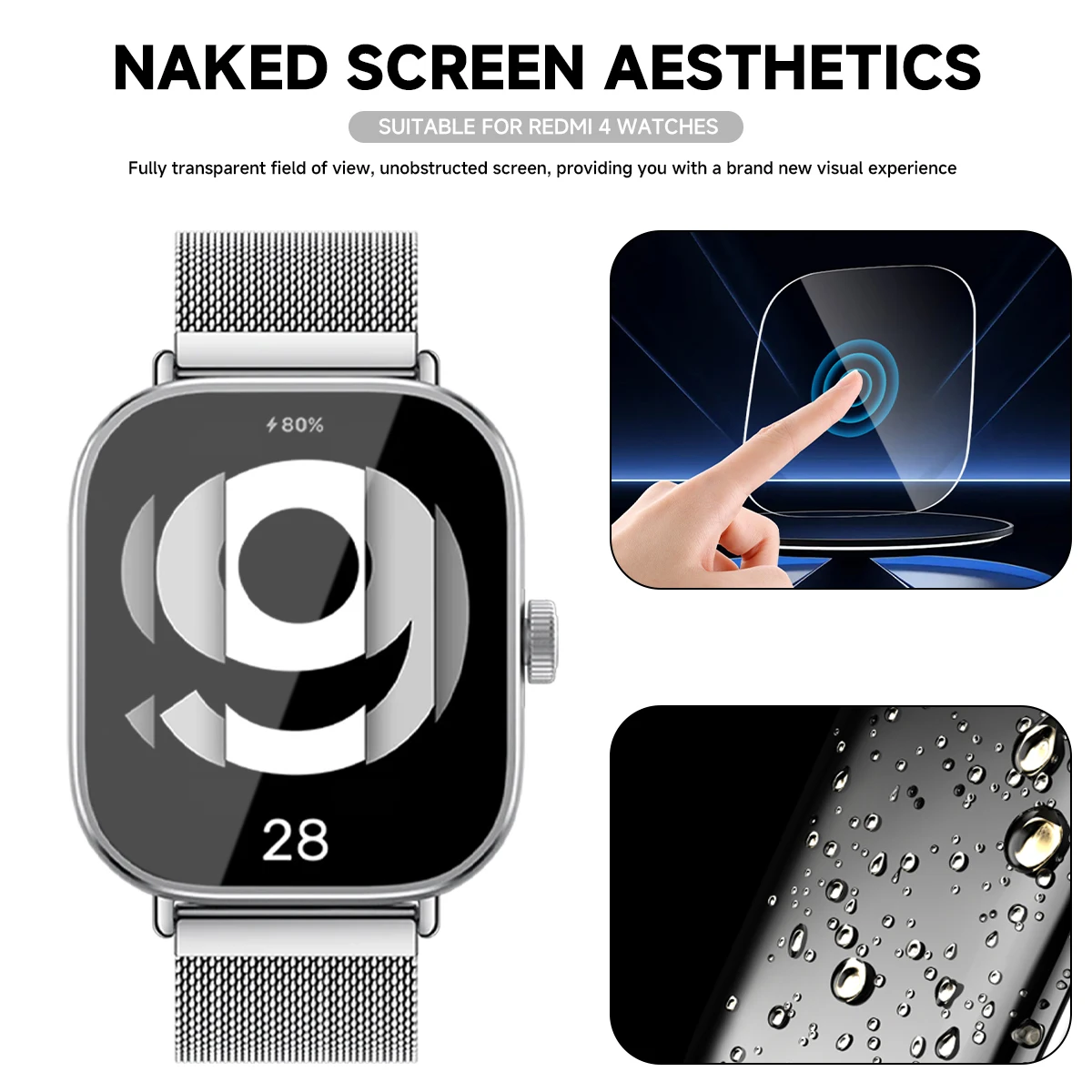 Vetro temperato per Xiaomi Red - Smartwatch Redmi Watches recensione e prezzo