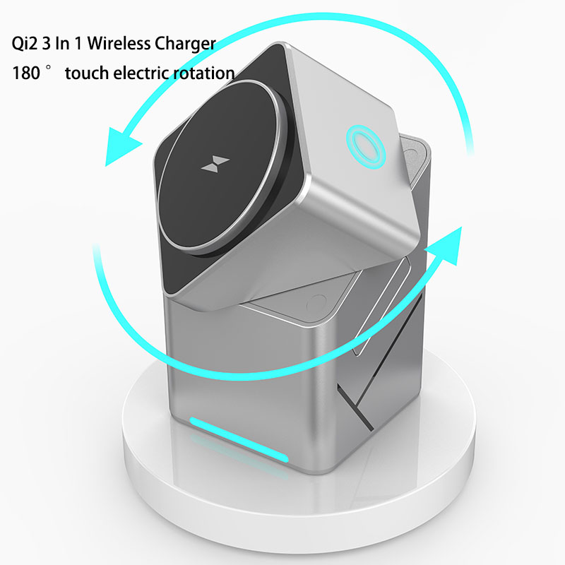 Caricatore Wireless 3 in 1 Qi2 - Smartwatch Phone Watches recensione e prezzo