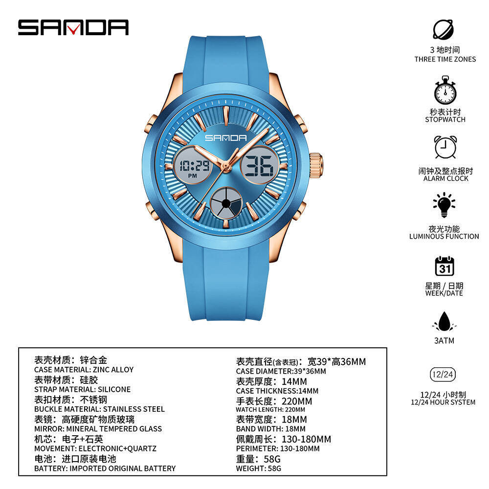 Orologio elettronico SANDA lum - Smartwatch Watches Girls recensione e prezzo