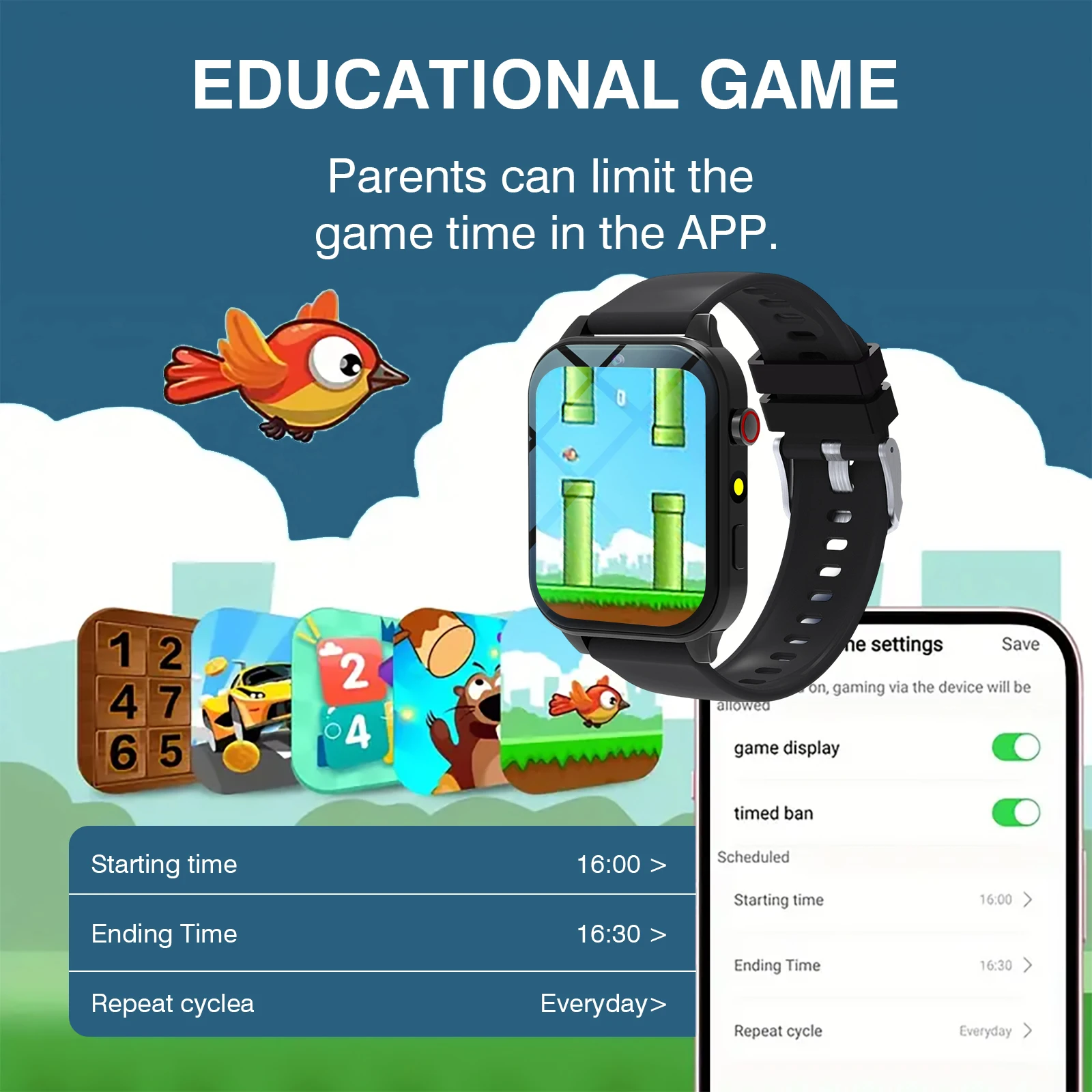 Orologio intelligente per bamb - Smartwatch Watches Girls recensione e prezzo