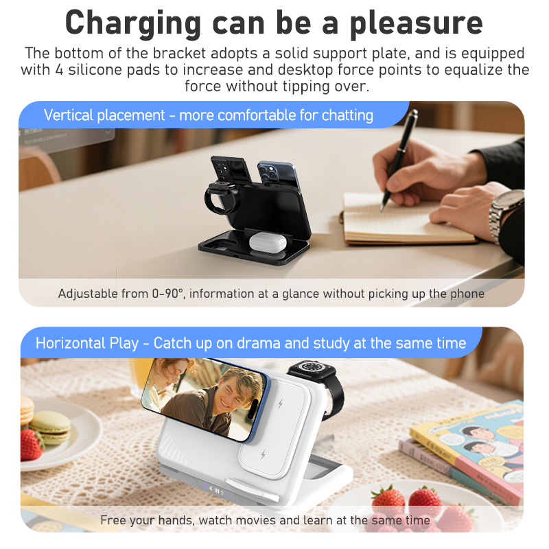 Supporto per caricabatterie wi - Smartwatch Phone Watches recensione e prezzo