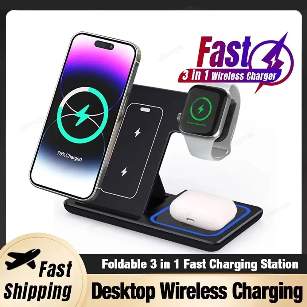 GEFENIS 30W 3 in 1 supporto pe - Watch 7 Smartwatch Iphone recensione e prezzo